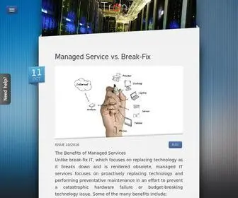 Tronixsystem.com(TronixSystem Managed IT solution provider) Screenshot