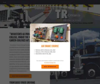 Trontariotruckschool.com(AZ Truck Driving) Screenshot