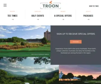 Troonsoutheast.com(Troon Southeast) Screenshot