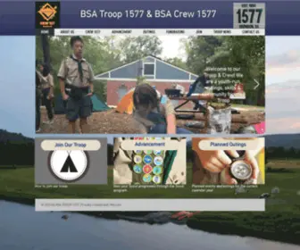 Troop1577.org(HOME) Screenshot