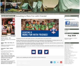 Troop501.net(Boy Scout Troop 501) Screenshot