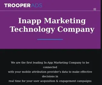 Trooperads.co(Inapp Marketing Technology Company) Screenshot