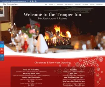 Trooperinn.com(The Trooper Inn and Hotel) Screenshot