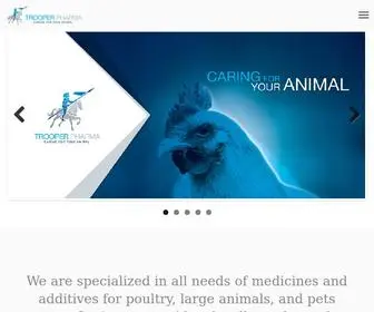 Trooperpharma.com(Caring for your animal) Screenshot