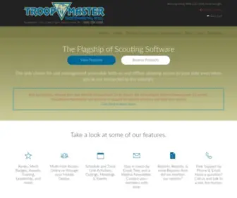 Troopmaster.com(The Flagship of Scouting Software) Screenshot