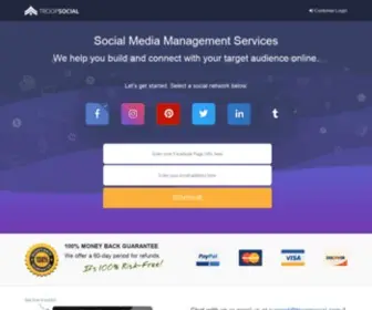 Troopsocial.com(Facebook Page Management & Marketing Strategy Experts) Screenshot