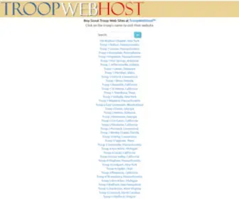 Troopwebhost.org(TroopWebHost Subscriber List Index) Screenshot