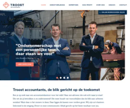 Troostaccountants.nl(Troostaccountants) Screenshot