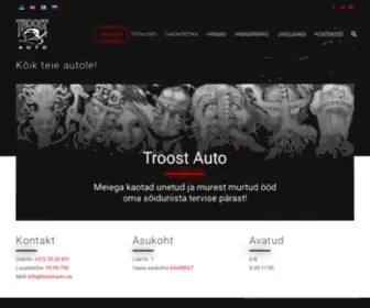 Troostauto.ee(Troost Auto) Screenshot