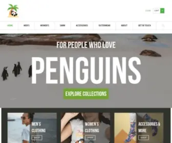 Tropeng.com(Tropical Penguin Clothing) Screenshot