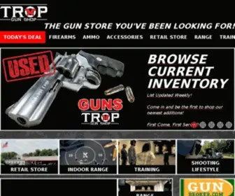 Tropgun.com(Trop Gun Shop) Screenshot