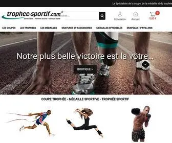 Trophee-Sportif.com(Coupe trophée) Screenshot