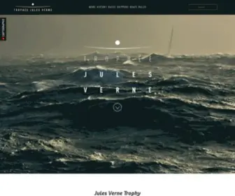 Tropheejulesverne.org(Trophée Jules Verne) Screenshot