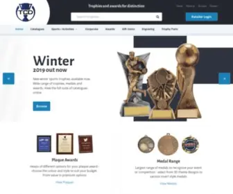 Trophies.com.au(Trophies for Distinction) Screenshot