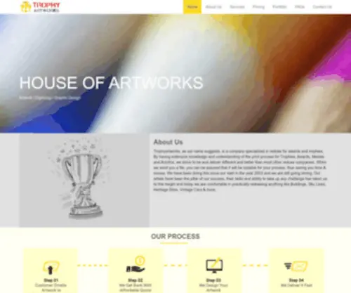 Trophyartworks.com(Trophy Artworks) Screenshot