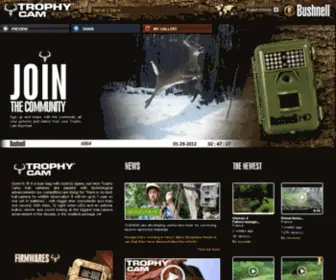 Trophycam.eu(Join the Trophy Cam Community and share your wildlife pictures & videos) Screenshot