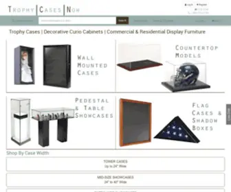 Trophycasesnow.com(Trophy Cases) Screenshot