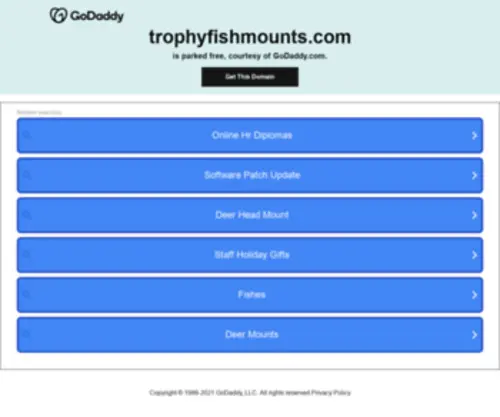 Trophyfishmounts.com(Trophyfishmounts) Screenshot