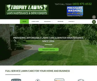 Trophylawnsllc.com(Trophy Lawns) Screenshot