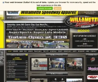 Trophymotorsports.com(Willamette Speedway) Screenshot