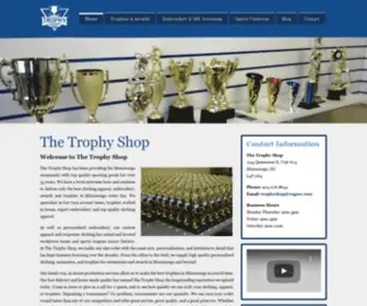 Trophyshopawards.com(The Trophy Shop) Screenshot