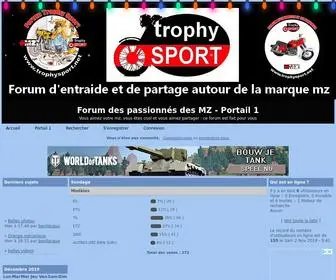 Trophysport.net(TROPHY SPORT) Screenshot