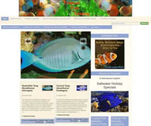 Tropical-Fish-Keeping.com(Tropical Fish Keeping) Screenshot