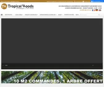 Tropical-Woods.fr(Tropical Woods) Screenshot