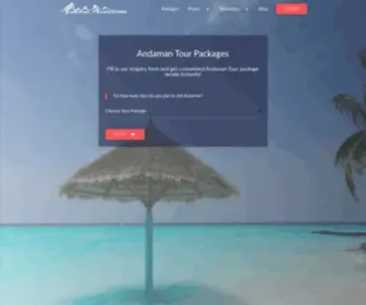 Tropicalandamans.com(Andaman Tour Packages for every Budget) Screenshot