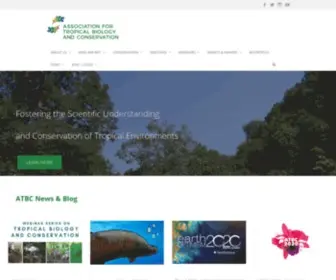 Tropicalbiology.org(Tropical biology & conservation) Screenshot