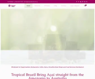 Tropicalbrazil.com.au(Tropical Brazil) Screenshot