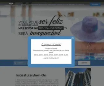 Tropicalexecutive.com.br(Tropical Executive Hotel) Screenshot