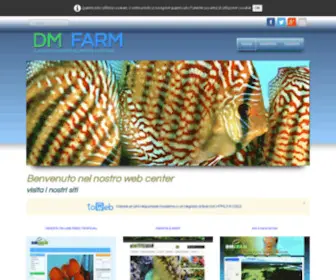 Tropicalfish.it(Allevamento pesci ornamentali DM Farm) Screenshot