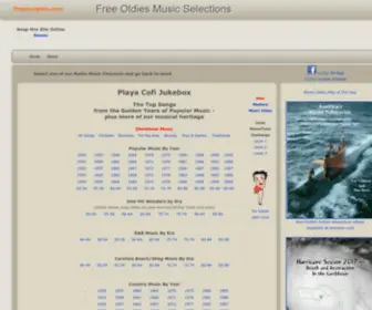 Tropicalglen.com(Playa Cofi Jukebox at) Screenshot