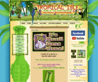 Tropicalisle.com(Tropical Isle) Screenshot