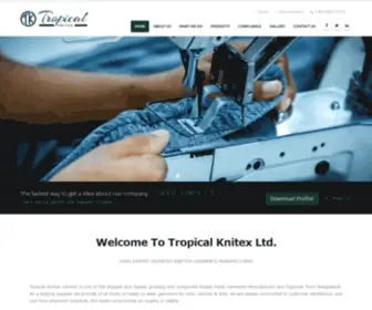 Tropicalknitex.com(Tropical Knitex Ltd) Screenshot