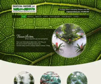 Tropicalnatureinc.com(Tropical Nature Inc) Screenshot