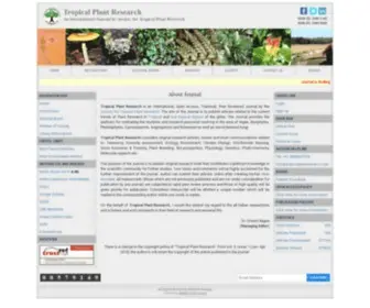 Tropicalplantresearch.com(Tropical Plant Research) Screenshot