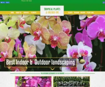 Tropicalplantsorchidsinc.com(Tropical Plants & Orchids Inc) Screenshot