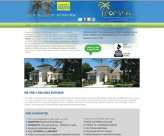 Tropicalroofandexterior.com(Roof Cleaning and Exterior Pressure Washing in Orlando) Screenshot