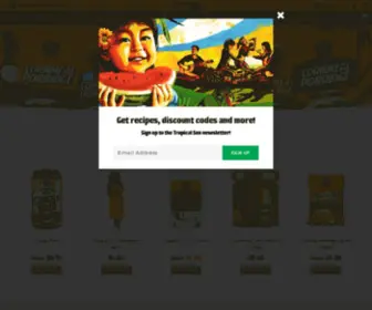 Tropicalsunfoods.com(Tropical Sun Foods) Screenshot