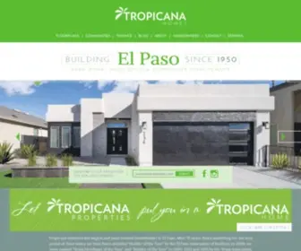 Tropicanahomes.com(Tropicana Homes) Screenshot