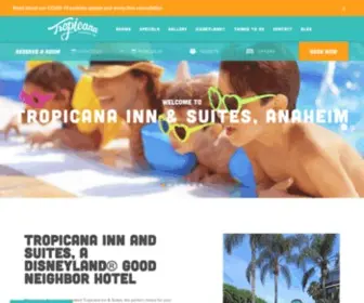 Tropicanainn-Anaheim.com(Tropicana Inn And Suites) Screenshot