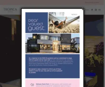 Tropicapr.com(Hotel) Screenshot