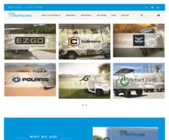 Tropicars-Golf.com(Tropicars Golf & Utility Vehicles) Screenshot