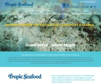 Tropicseafood.com(Tropic Seafood) Screenshot