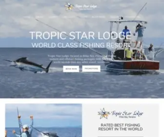 Tropicstar.com(Tropic Star Lodge) Screenshot