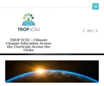 Tropicsu.org(TROP ICSU) Screenshot