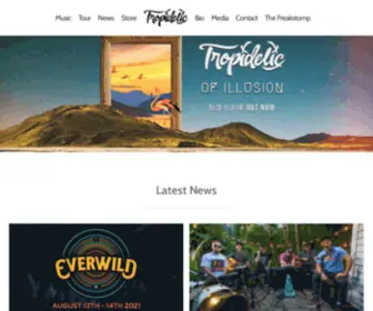 Tropidelic.com(Home) Screenshot