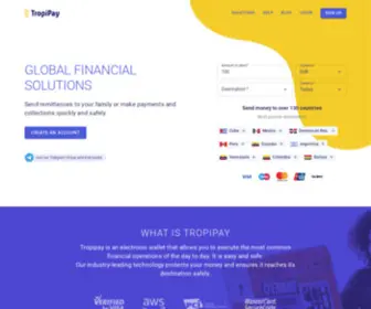 Tropipay.com(E-wallet para tus negocios) Screenshot